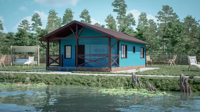 Каркасный дом 6х11 Кенигсберг