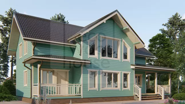 Каркасный дом 15.5х9 Нэшвилл