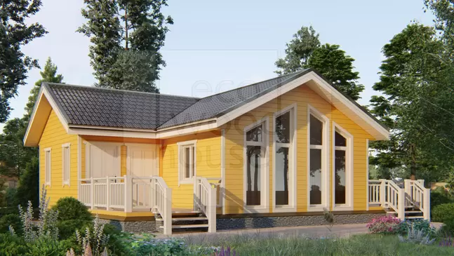 Каркасный дом 12х9 Каталина