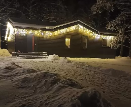 Одноэтажный каркасный дом 15х9 м