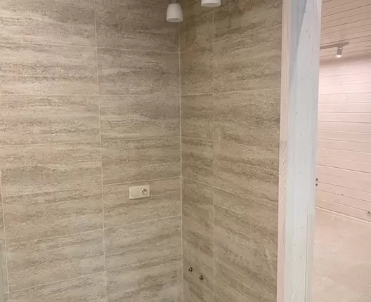 Одноэтажный каркасный дом 8х6 м