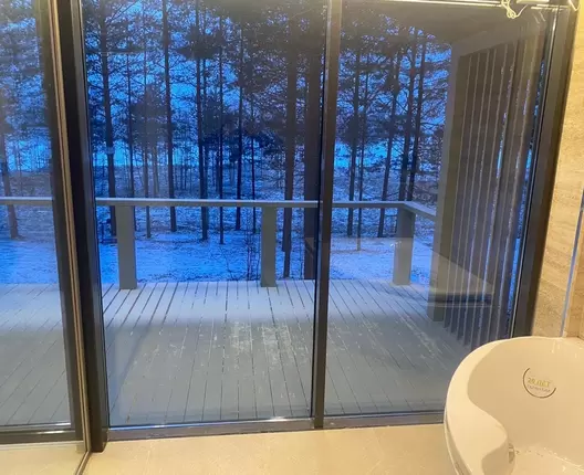 Одноэтажный каркасный дом 8х6 м