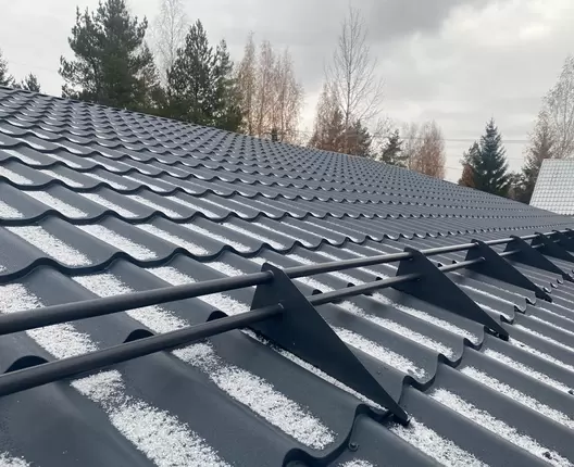 Одноэтажный каркасный дом 10х9 м