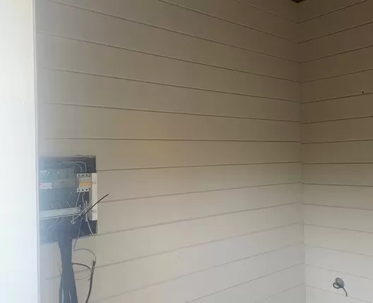 Одноэтажный каркасный дом 10х9 м