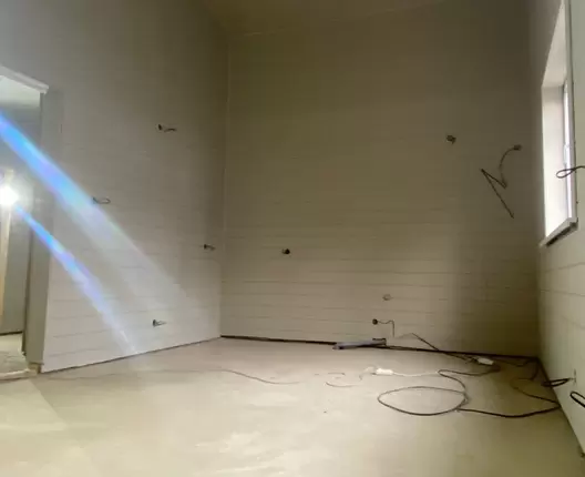 Одноэтажный каркасный дом 10х9 м