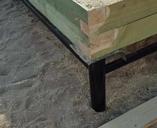 Полутораэтажный каркасный дом 8х6 м